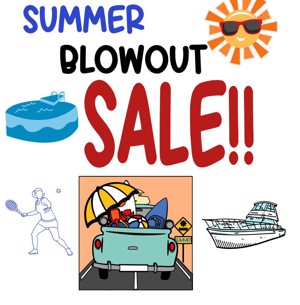 Sale, summer sale for all on sale items