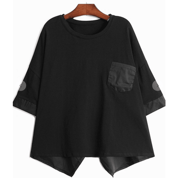 Short Sleeve Pocket T-Shirt - Robin Boutique-Boutique    &.  Reloved Fabrics
