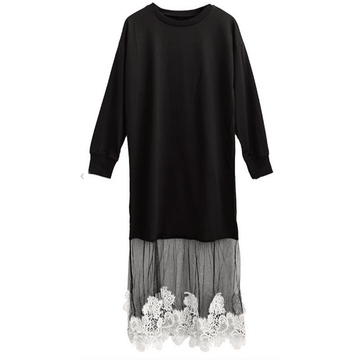 Sweatshirt Knit Dress - Robin Boutique-Boutique    &.  Reloved Fabrics